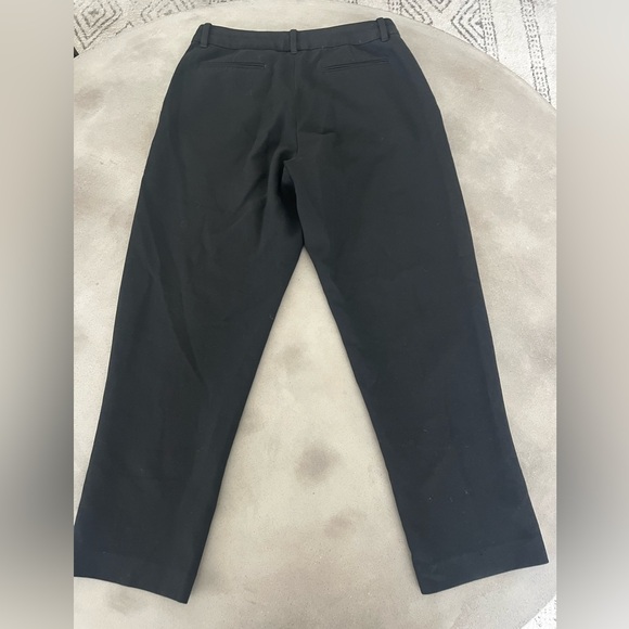 Wilfred Aritzia Black High Rise Straight Leg Trousers Pants Size 8 - Picture 7 of 13